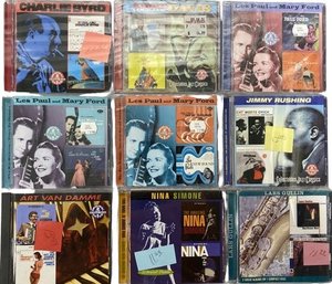 CD Collection (30) Including Count Basie, Anita Ellis, Les Paul & Mary Ford And More! Majority Unopened
