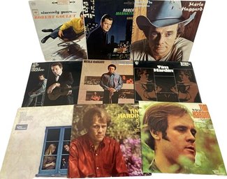 Collection Of Vinyl Records (50 Plus) Including Bob Dylan, Merle Haggard, Simon And Garfunkel And More!