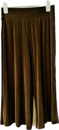 Chico's. Ladies Palazzo Pants. Brown. Size One