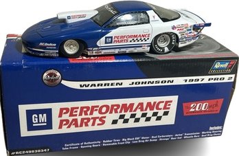 Toy Car: 1997 GM Performance Parts 200mph Pro Stock Firebird- 1:24 Scale Diecast Replica