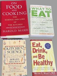 Four Books On Kitchen Science & Healthy Cooking