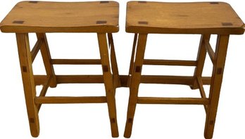 Matching Wide Seat Barstools (17x24x15)