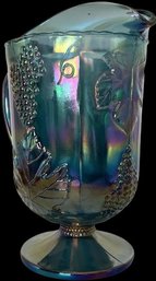 Carnival Glass Pitcher 10' Tall X 6' Wide