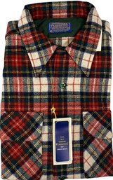 Mens Pendleton Wool Flannel (Size Medium) New With Tags With Original Packaging