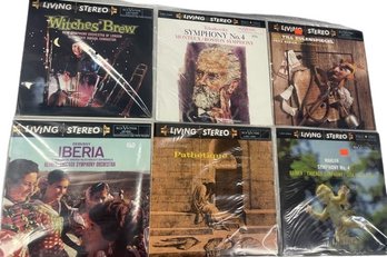 10 Unopened 'Living Stereo' Vinyl Record Collection, Witches Brew, Symphony No.4 And Many More