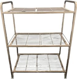 3 Layers Metal Shelf