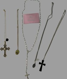 Cross Necklaces, Rosary & Religious Charms