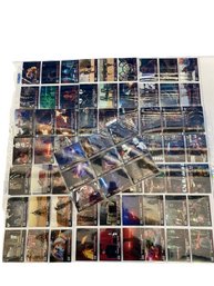 Collection Of Reflective Star Wars The Force Awakens Trading Cards From ToppsChrome (105 Cards)