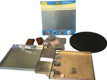 Magnet Tools And Trays, Metal Sheet, Rotating Tray
