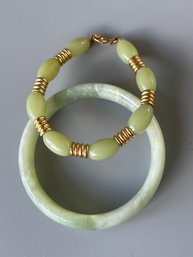 Light Green Jade Bracelets