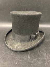 Mens Mad Hatter Top Hat From Scala Classics (Size: Large)