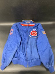 Mens MLB Authentic Collection Cubs Jacket From Majestic (Size XL)