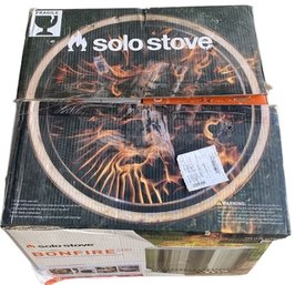 Solo Stove Bonfire With Stand, Carry Case, Lid And Pellet Adapter - Untested