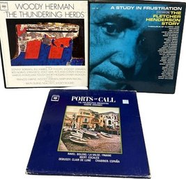 3 Vinyl Box Sets, Woody Herman, The Fletcher Henderson Story, Philadelphia Orchestra