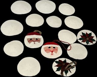 Sand Dollar Collection & Christmas Tree Ornaments