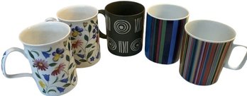 5 Assorted Mugs