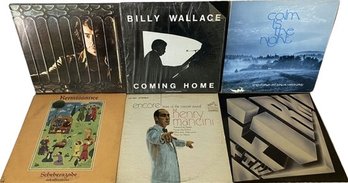 Collection Of Vinyl Records (6) Includes Henry Mancini, The Firm And More!