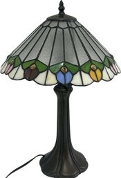 Stained Glass Lamp Shade - 17' Height