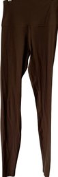 Lululemon, Ladies Yoga Leggings, Chocolate, Brown, No Label, Appears To Be XS