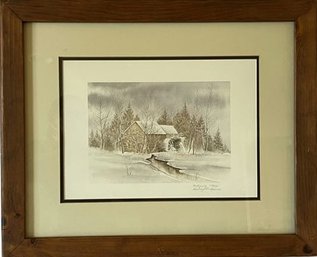 Framed & Signed Limited Edition Print. Antiquity 117/475 By Dorothy M Spencer. 23x19