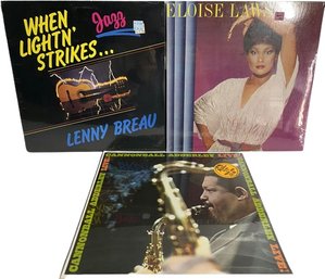 Unopened Vinyl Records (3) From Cannonball Adderley, Eloise Laws, And Lenny Breau