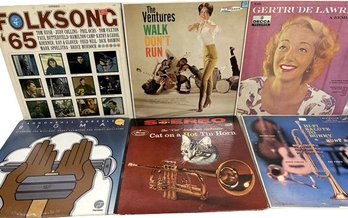 Vinyl Records (9)- Peggy Lee, Johnny Bothwell, Glenn Yarbrough And Manu More