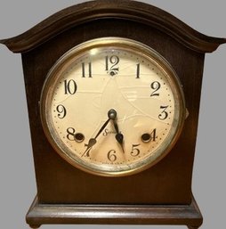 Vintage Wooden Clock 9x5x11