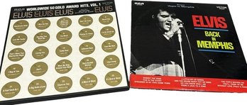 Elvis Vinyls, Elvis Worldwide 50 Gold Award Hits, Elvis Back In Memphis