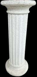 Plaster Plant Stand 29 Tall X 12 Diameter