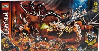 LEGO 71721 NINJAGO Skull Sorcerer's Dragon- New In Box (Some Damage To Box Pictured)