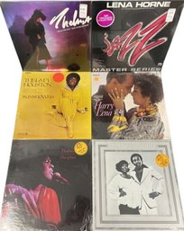 6 Unopened Vinyl Records, Lena Horne, Thelma Houston And Many More