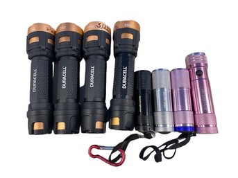 Flashlights- Duracell 550s And Pocket Flashlights