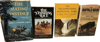 4 Books Including: Yellowstone National Park & The Buffalo Book