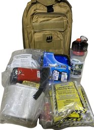 Survival/Bug-Out Backpack (Likely 5-10L) With Supplies (Pictured)