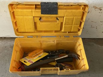 Keter Tool Box With Several Hand Tools Inside (15.5x8x9)