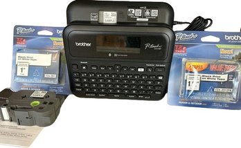 Brother P-Touch D6108T With Refill Cartridges