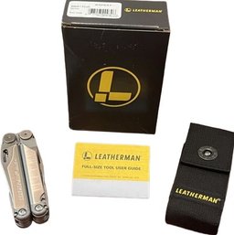 Leatherman Stainless Wave Plus With Nylon Sheath. Unused With Box.