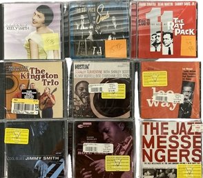 Collection Of CDs (28) From Thelonious Monk, The Rat Pack, Kay Star And More! Many Unopened!