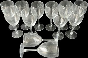 (12) Grand Noblesse Wine Glasses - 7' Height X 3' Width