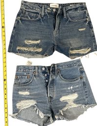 FRAME Women's Denim Shorts - 24