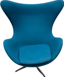 Egg Chair By Fritz Hansen- Visible Stains, 34.5Lx30Wx41H