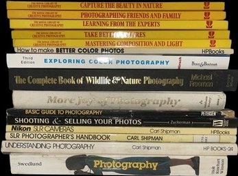 Photography Book Lot