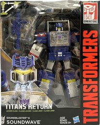 Transformers Generations Soundblaster & Soundwave By Hasbro Toys- New In Packaging