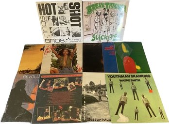 Collection Of Vinyl Record From Wayne Smith, Revolution Dub, Diana Ross And More (10)