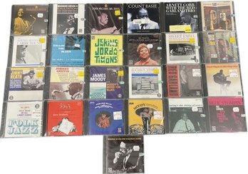 20 Unopened CD Collection, Including Larry Young, Red Garland, James Moody, Booker Ervin, Etta Jones And More