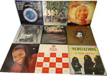 Vintage Vinyl Records Including The Heptones, Meditations, Randy Crawford, Marcia Griffiths & More!