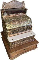 National Cash Register, Dayton Ohio FACTORY S7195- Number. Original Keys, Restored Beauty! 19'w X 16'd X 22' T