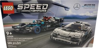 LEGO 75909 SPEED Champions Mercedes-AMG F1 W12 E Performance & Project One- New In Box, 564 Pcs