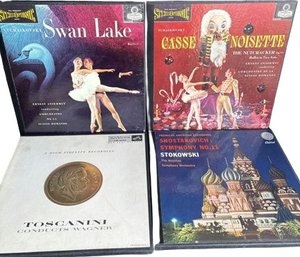 8 Vinyl Box Sets-Bach, Swan Lake, Verdi, Furtwanger, Casse Noisette And Many More