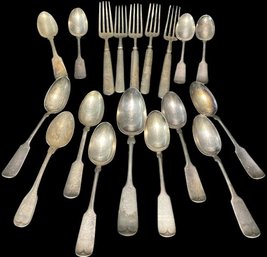 1847 Rogers Bros Spoons And WMA Rogers 12 DWT Forks